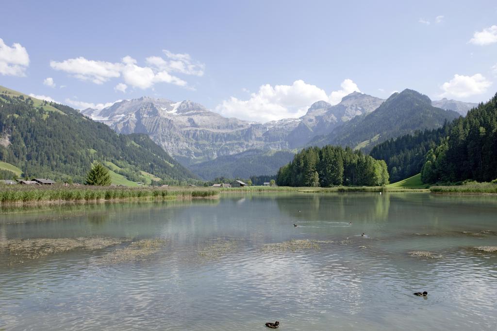 Hotel Sternen Lenk Exteriör bild