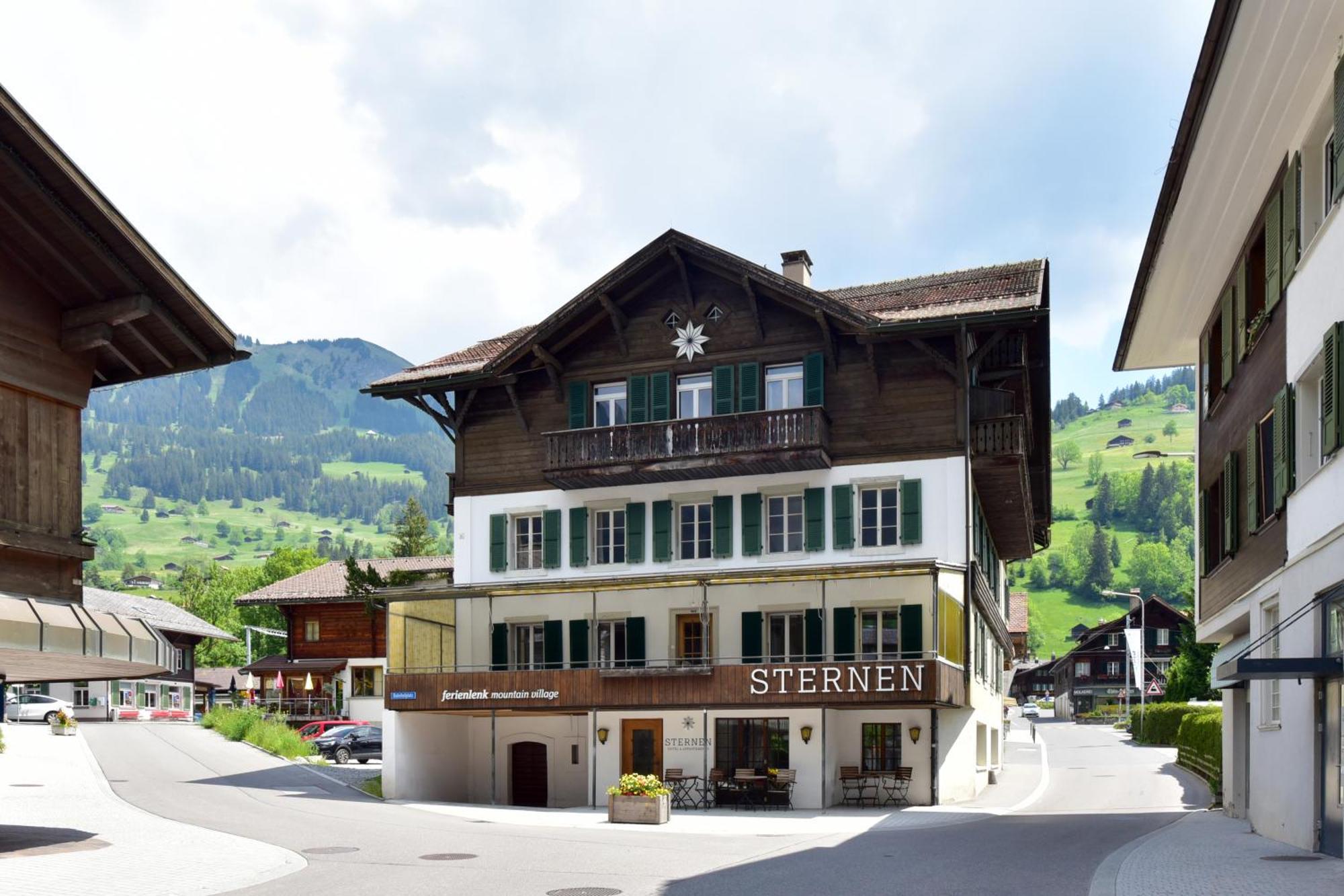 Hotel Sternen Lenk Exteriör bild