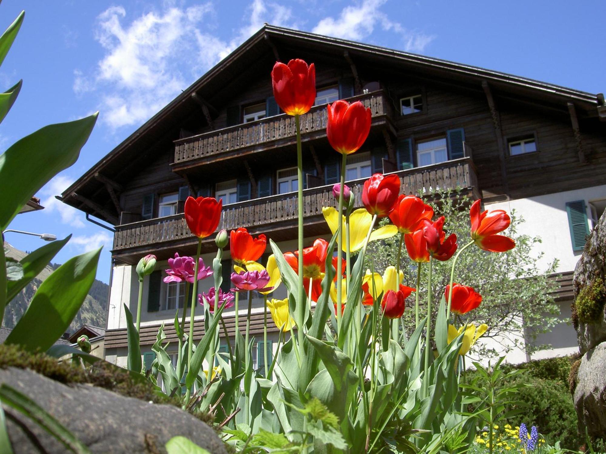 Hotel Sternen Lenk Exteriör bild