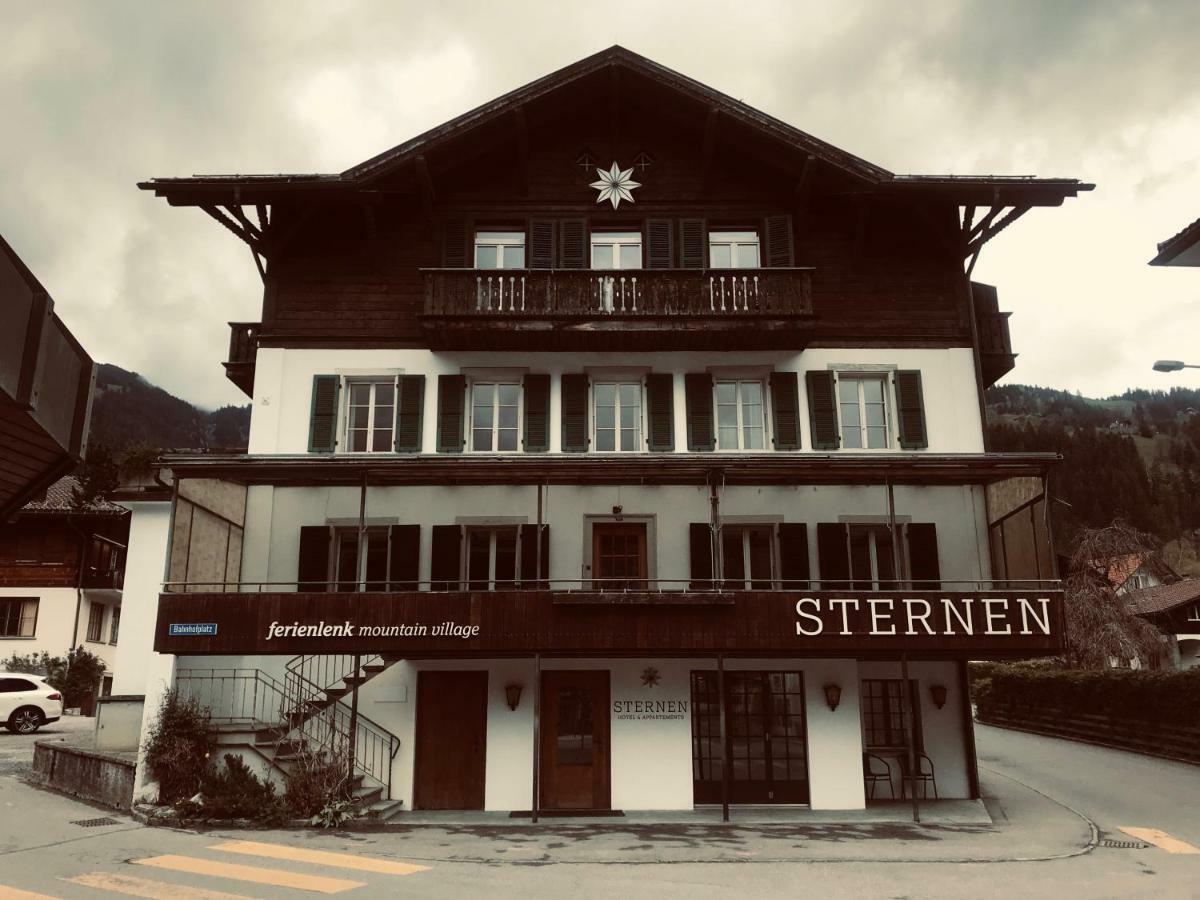 Hotel Sternen Lenk Exteriör bild